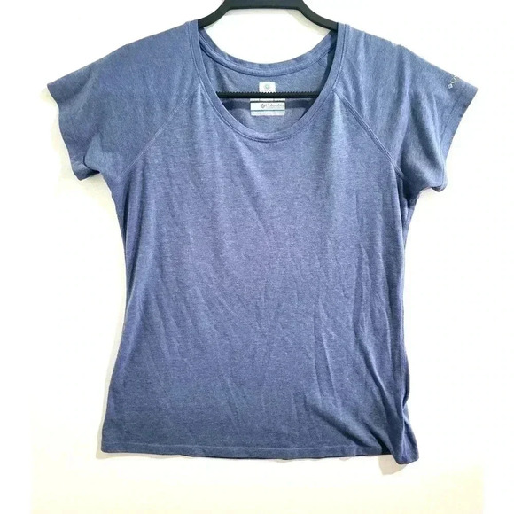 Columbia Omni-Freeze ZERO Blue T-shirt Small - Picture 1 of 5